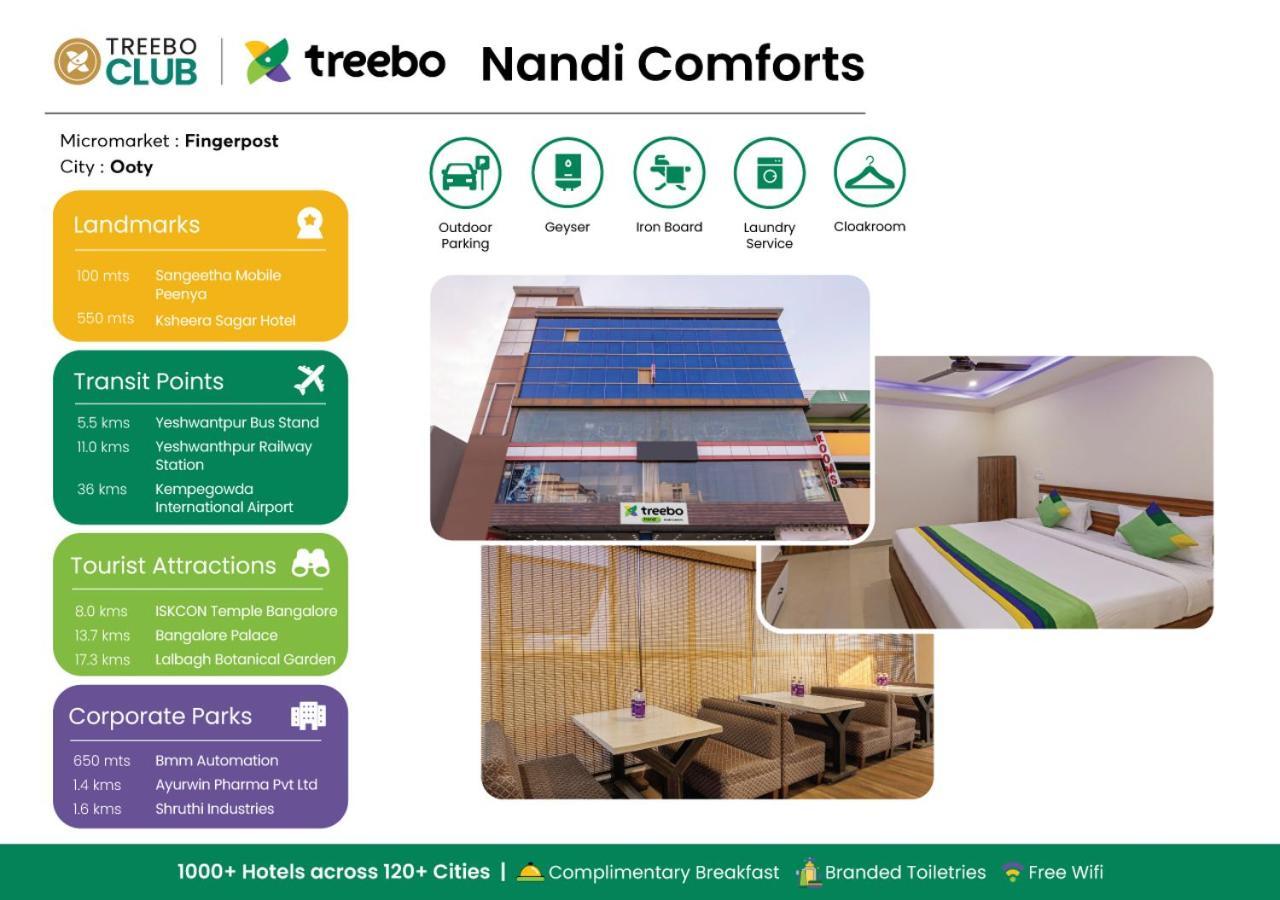 Treebo Nandi Comforts, Peenya Бангалор Экстерьер фото